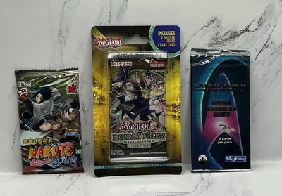 Yu-Gi-Oh , NARUTO & STAR TREK TRADING CARDS - Image 1 of 4
