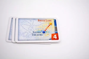 Ticket to Ride London game replacement part pieces - Destination Ticket Cards 4 - Picture 1 of 2