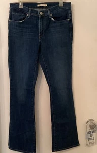 Levi's Classic Bootcut Women's size 10 Dark Wash Blue Denim jeans - Picture 1 of 10