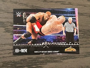 2015 Topps WWE Road to WrestleMania Triple H Defeats Brock Lesnar #10 - Bild 1 von 2
