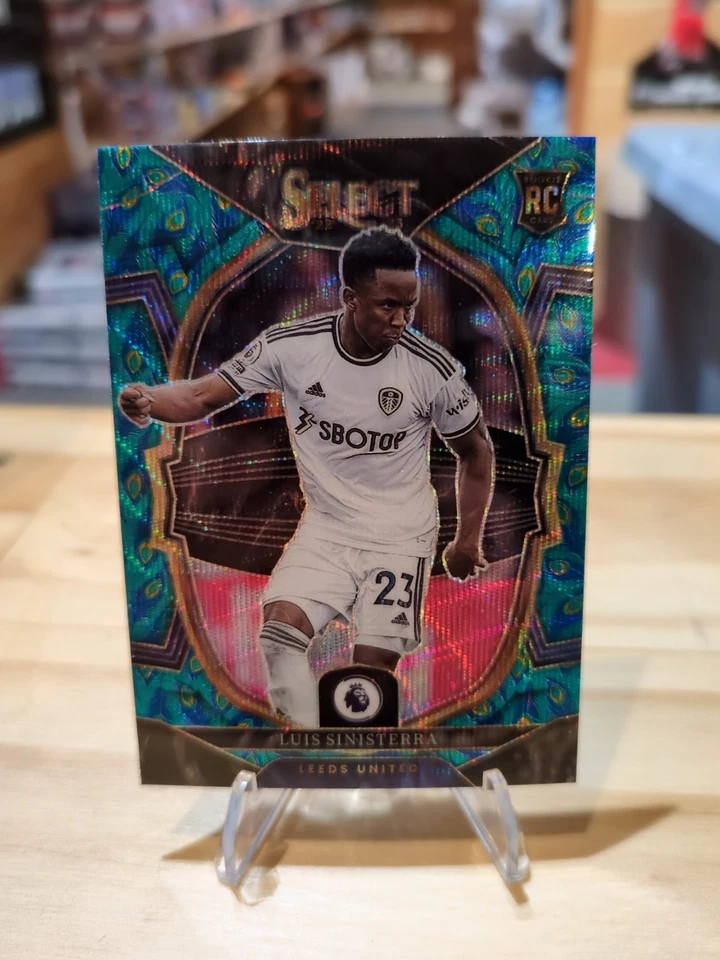 Luis Sinisterra 2022-23 Panini Select Peacock SSP LEEDS - Image 1 of 2