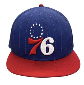 Philadelphia 76ers Clásicos de Madera Dura New Era Snapback Sombrero Gran Color Sixers - Imagen 1 de 7