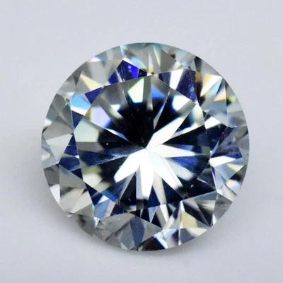3.30 Ct Round D Color 9 MM Brilliant Moissanite Top Quality Loose Gemstone - Image 1 of 4