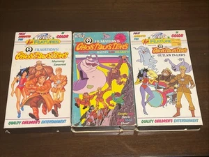 FILMATION'S GHOSTBUSTERS HEROES, HAUNTS AND HILARITY OUTLAW MUMMY VHS LOT 3 RARE - Picture 1 of 6