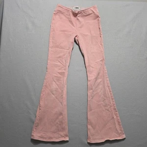 Jeans Rock & Roll cowgirl donna vita alta svasato corallo denim 27x34 WPH8176 - Foto 1 di 11