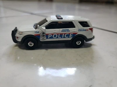 Custom Matchbox Ford Interceptor Utility Columbus Ohio Police Car - Image 1 of 4