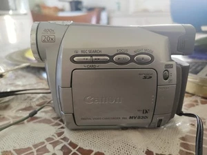 Canon MV830i E MiniDV Camcorder Video Camera w AC Adapter & Tape - Tested - Picture 1 of 6