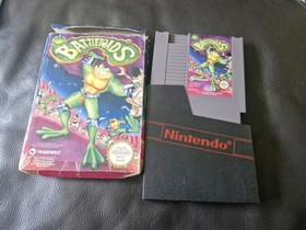 NES BATTLETOADS ORIGINAL NINTENDO VIDEO GAME, BOX, no  MANUAL UK PAL REGION