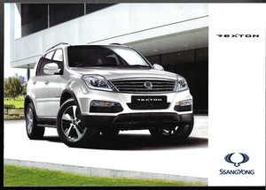 Ssangyong Rexton 2015-2017 UK Market Sales Brochure 2.2 e-XDi 220 SE, EX & ELX - Picture 1 of 1