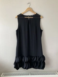 Ben da lisi Black lined dress size 16 Party / Special Occasion - Picture 1 of 8
