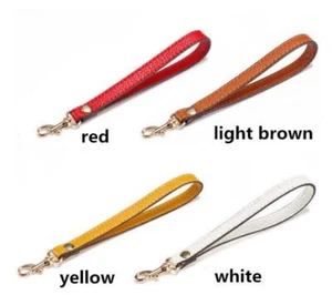 Genuine Leather Wallet Handbag Strap Handle Purse Clutch WristletStrap Bag Strap - Picture 1 of 17