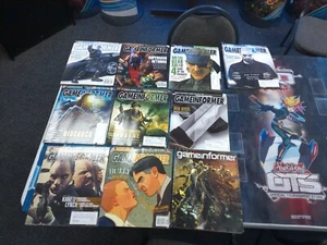 Vintage Video Game Magazine Lot Of 10 Game Informer Magazine - Imagen 1 de 5