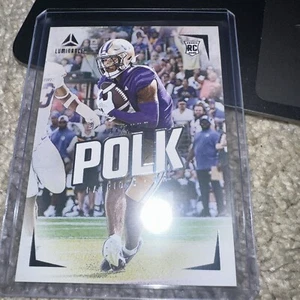 2024 Panini Luminance Ja’Lynn Polk RC Base #149 New England Patriots Rookie - Picture 1 of 2