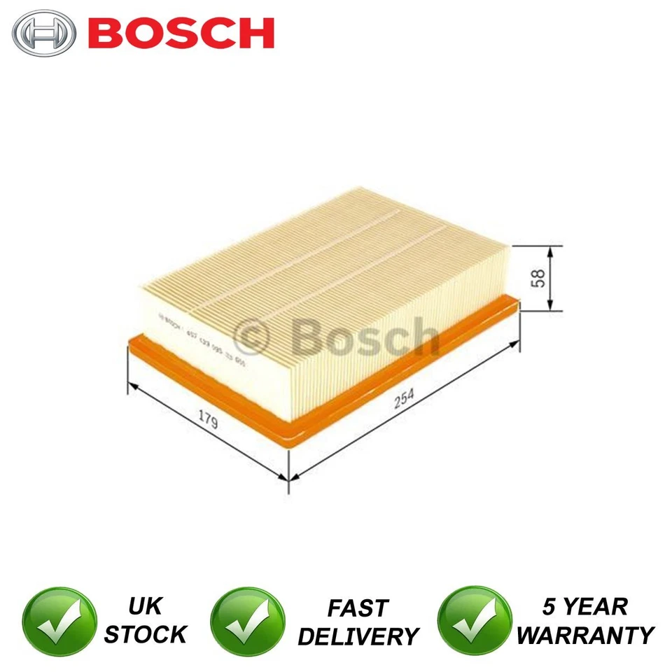 Filtro de aire Bosch para Ford Maverick Escape Mazda Tribute 2.0 2.3 3.0 Foto 1 de 4