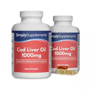 Aceite Hígado de Bacalao 1000mg - 360 Cápsulas - Suplemento de calidad - Imagen 1 de 3