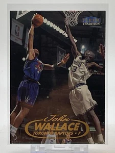 1998-99 Fleer Tradition Card #90 John Wallace F Toronto Raptors - Bild 1 von 2