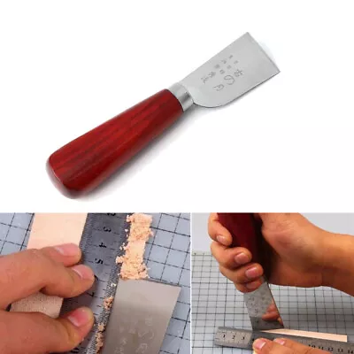 DIY Leather Skiving Knife Specialist Craft Cutting Edge Cropping Cutter Tools • 5.12€