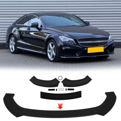 Kit de carrocería divisor alerón labial parachoques delantero brillo para Mercedes-Benz CLS350 CLS400 Foto 1 de 4