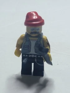 LEGO Serie 10 - Mecánico de Motocicletas - Minifigura Coleccionable - 2013 - Imagen 1 de 2