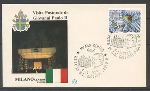 Annullo tematico 1984 - REPUBBLICA - BUSTA VISITA DI PAPA GIOVANNI PAOLO II° A M - Imagen 1 de 1