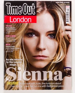 Sienna Miller Benedict Cumberbatch Annie Lennox TIME OUT UK MAGAZINE MARCH 2011 - Picture 1 of 4