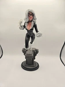 Black Cat Painted Statue Sculpted Tim Miller / Cantu Bowen Designs 2012 Used - Picture 1 of 9