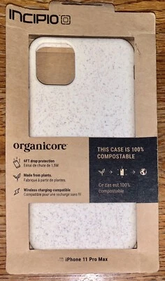 Funda delgada Incipio Organicore para iPhone 11 Pro Max ~ Beige avena ~ NUEVA Foto 1 de 2