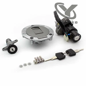 Interruptor de encendido tapa de gas juego de llaves de bloqueo de asiento apto para YAMAHA TZR125 TZM150 TZR150 TDM850 - Imagen 1 de 9