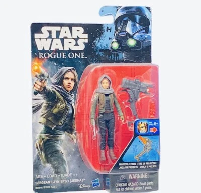 Figura de acción Star Wars juguete Hasbro Disney MOC Rogue One 1 Jyn Erso de colección ALC1 Foto 1 de 3