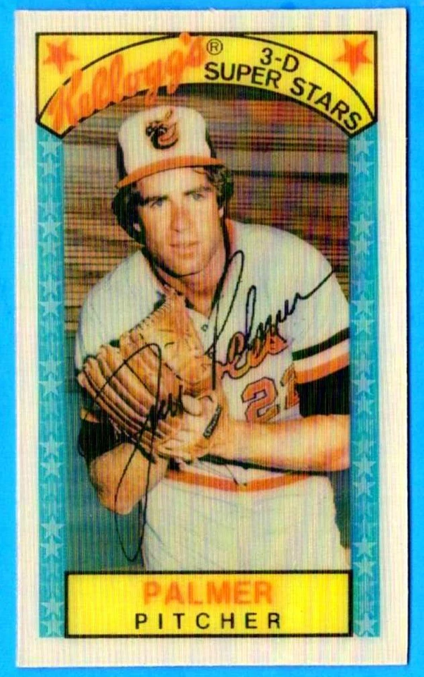 1979 Kellogg's JIM PALMER (ex-mt) Baltimore Orioles - Image 1 of 1