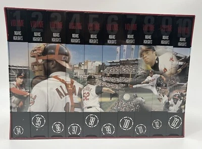 New~VHS Sealed Set-Cleveland Indians 1994-2003 Jacobs Field 10th Anniversary - Image 1 of 4