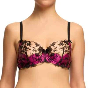 Dita Von Teese Victresse Balconette Fuschia 32DD 32C D59041 new no tags - Picture 1 of 2