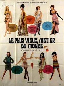 PÓSTER FRANCÉS GODARD Welch LA PROFESIÓN MÁS ANTIGUA DEL MUNDO 47x63 - Imagen 1 de 1