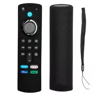 Remote Control Sleeve Case with Lanyard for Alexa Voice Fire TV Stick 4K 2nd - Picture 1 of 4
