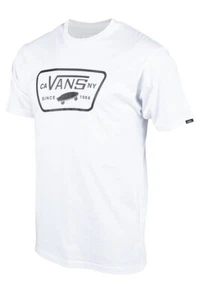Vans Men's Classic Short Sleeve Tee Full Patch Front White, Size XX-Large - Picture 1 of 3