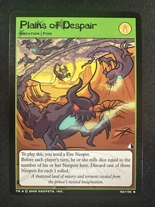 Neopets Plains of Despair 62/100 Lost Desert Location Uncommon - Bild 1 von 2
