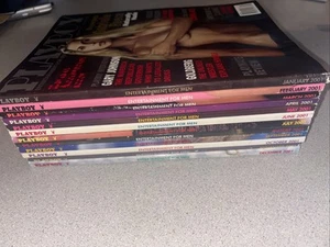 Playboy Magazine Lot 2001 12 Issues Complete Great Condition Anna Nicole Smith - Picture 1 of 13