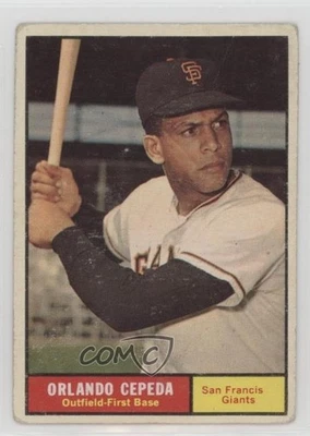 1961 Topps Orlando Cepeda #435 HOF - Image 1 of 2