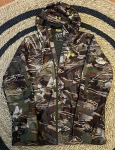 Under Armour Forest Stealth Gore-Tex Essential Hunting Jacket And Pants Set-L - Picture 1 of 4