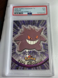 2000 Topps Pokemon #94 Gengar Series 2 PSA 7 Near Mint - Picture 1 of 2