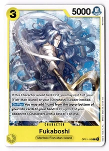 Fukaboshi OP11-110 A Fist of Divine Speed Normal NM - Bild 1 von 2