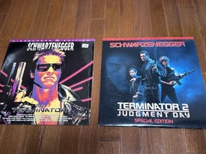 The Terminator Widescreen Edition Hemdale & Terminator 2 Special Edition Laserdi - Picture 1 of 7