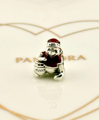 Nuevo Genuino Pandora x Disney Winnie the Pooh Navidad Festivo Dije 798451C01 Foto 1 de 4