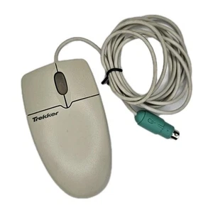 Trekker Wheel Mouse 2.0A PS/2 - 2 Button Mouse Model PN X04-81526 Tested - Picture 1 of 7