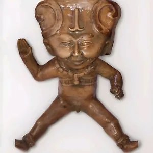 Ancient Tribal Zulu Pottery Statue Aztec Vintage Unique Limited Clay Carving - Picture 1 of 6