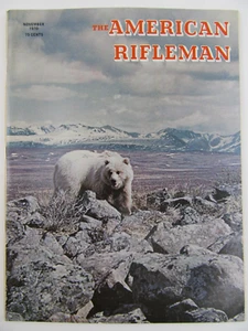 Vintage American Rifleman Magazine Official Journal of the NRA - November 1970 - Imagen 1 de 3