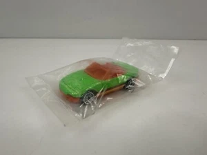 Vintage 1993 Hot Wheels Double Barrel Mazda Miata Green Sparkle Orange Sealed - Picture 1 of 8
