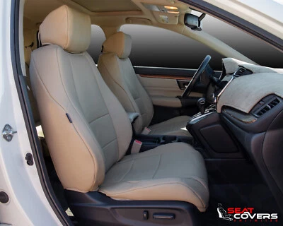 FUNDAS DE ASIENTO DELANTERAS DE CUERO SINTÉTICO A MEDIDA para Chevy Silverado 2008-2013 Foto 1 de 2