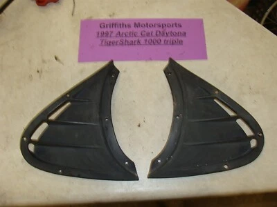 1997 Arctic Cat Tigershark Daytona 1000 conjunto de capa de joelho acabamento corpo esquerdo direito - Imagem 1 de 4