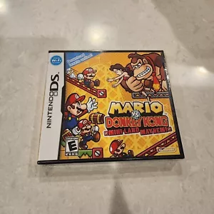 Mario vs. Donkey Kong: Mini-Land Mayhem (Nintendo DS, 2011) Sealed. Black Case - Picture 1 of 3